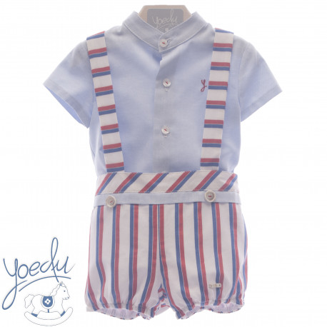 CONJUNTO BEBE YOEDU TIRRANTES "FAMILIA PORTOFINO"0018 V19.