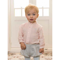 CAMISA M/L Y PANTALON DOLCE PETIT 2119-23  INV20
