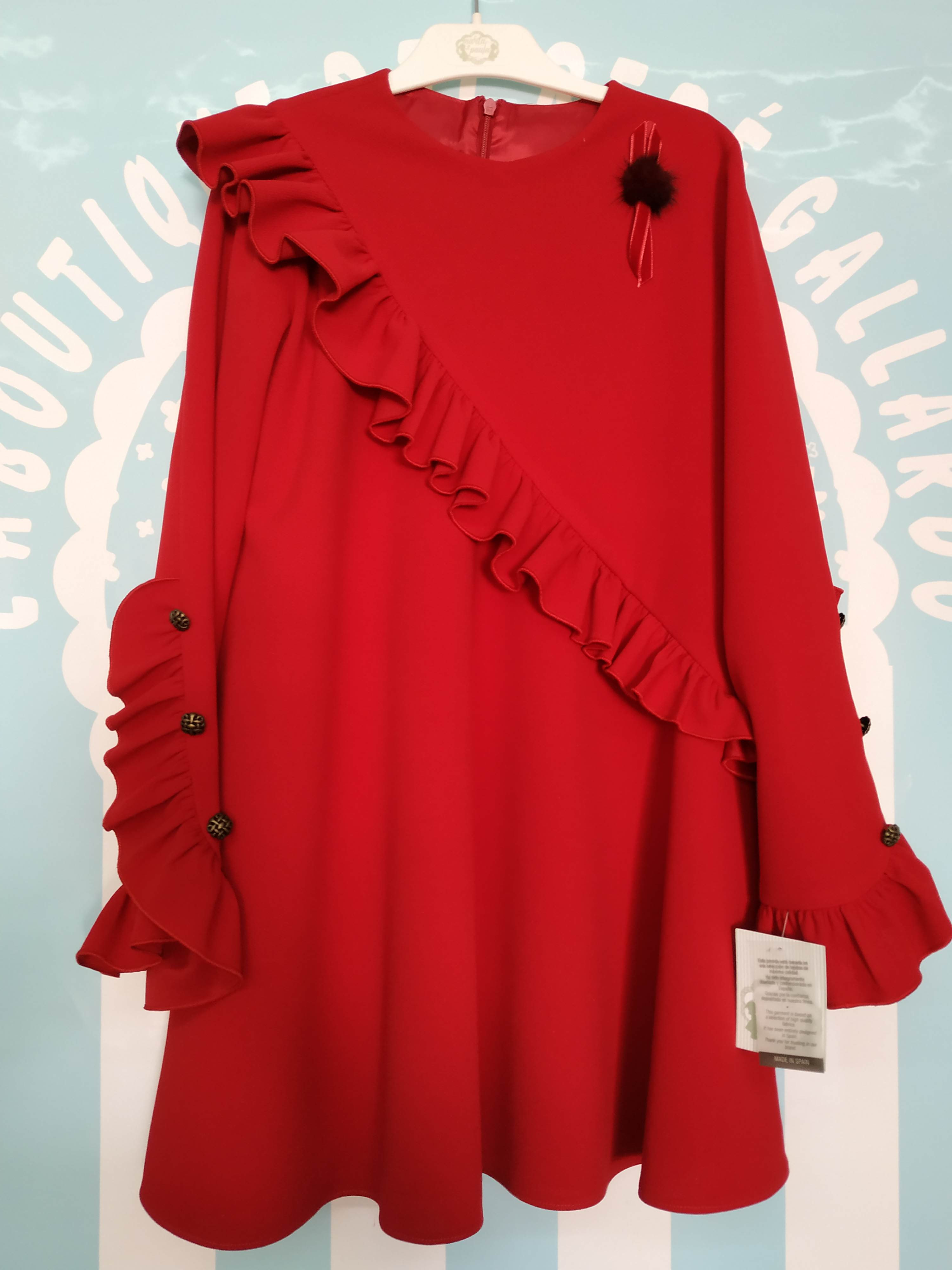 Vestido Marta Y Paula Familia Colibri 5155 Inv Bebe Gallardo