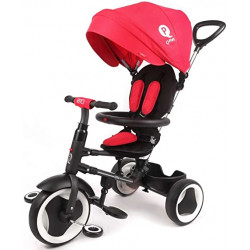 Triciclo Evolutivo Plegable Qplay s380 Rito Rojo