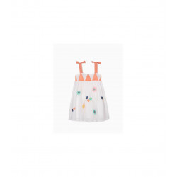 VESTIDO BLANCO BORDADO ZIPPY 7094024VE21
