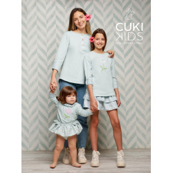 sudadera mama cukid kids flor verde