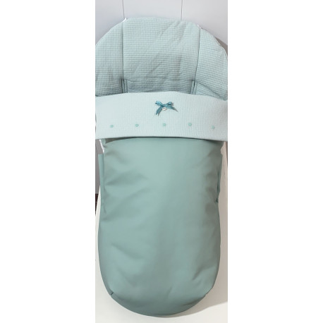 saco silla basic menta  "Kuno" 0787 Artesania Chari