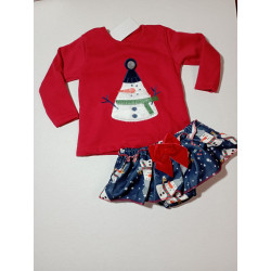 conjunto NAVIDAD muñeco de nieve 0611-1137 inv.21/22