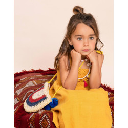 VESTIDO TIRANTES ENCAJE AMARILLO ZIPPY 2298 VE22