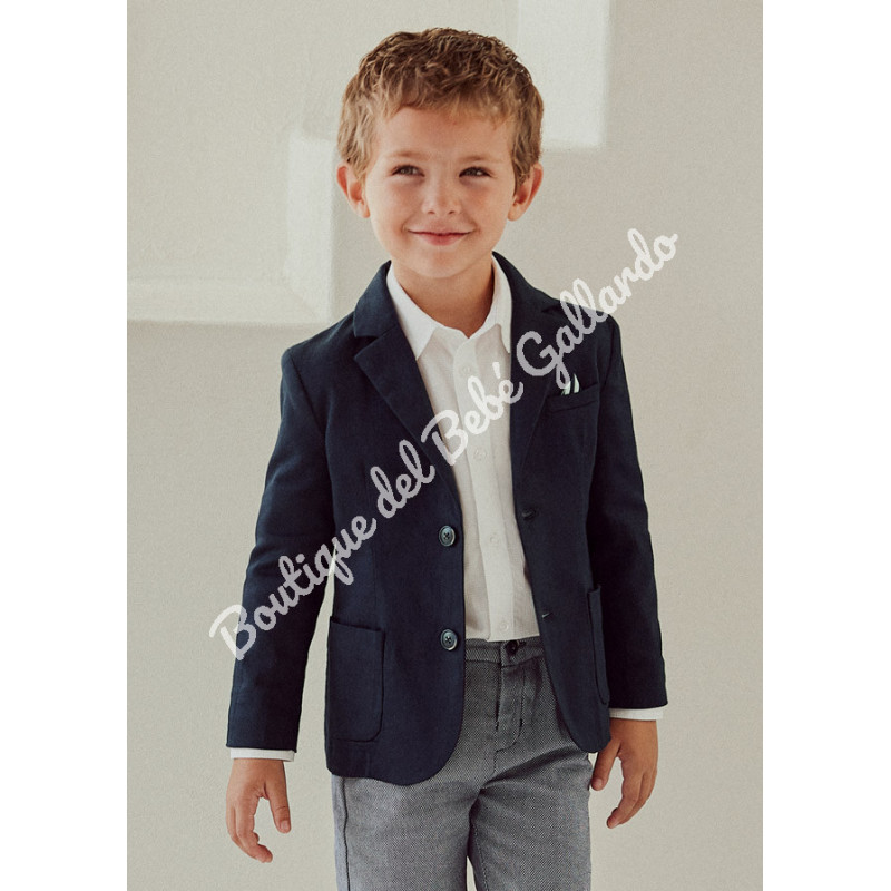 Chaqueta Bebe Niño Azul Marino Mayoral - N232436 - N232436.38