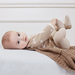 CONJUNTO POLAINA TRICOT 2504