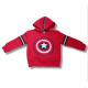 SUDADERA ZIPPY MARVEL  CAPITAN AMERICA 734435 INV21/22