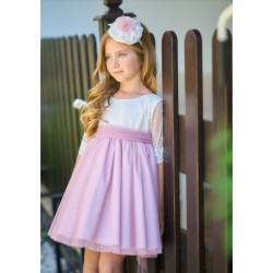 VESTIDO LAORMIGA TUL ROSA 1160030710VE24