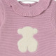 Pelele de bebé Tricot rosa 2303