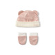 Pelele de bebé Tricot rosa 2303