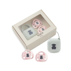 Pelele de bebé Tricot rosa 2303