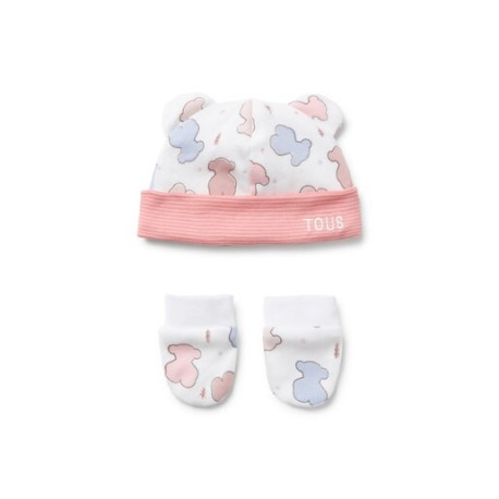 Pelele de bebé Tricot rosa 2303