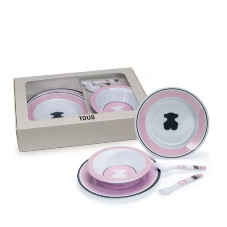 Pelele de bebé Tricot rosa 2303