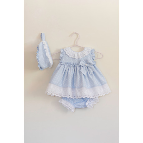 Moretón cilindro pivote Vestido DOLCE PETIT CAPOTA+BRAGA 2030VBG V19. - Bebé Gallardo