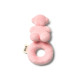 Pelele de bebé Tricot rosa 2303