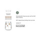 VASO ANTIDERRAME 360 MEPAL MIO FLORES Y MARIPOSAS 300 ML