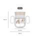 VASO ANTIDERRAME 360 MEPAL MIO FLORES Y MARIPOSAS 300 ML