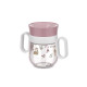 VASO ANTIDERRAME 360 MEPAL MIO FLORES Y MARIPOSAS 300 ML