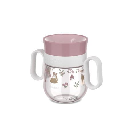 VASO ANTIDERRAME 360 MEPAL MIO FLORES Y MARIPOSAS 300 ML