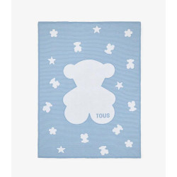 MANTA REVERSIBLE NILO CELESTE TOUS REF.2002495603