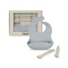 SET BABERO+2 CUCHARAS FOOD KIT AZUL CELESTE TOUS REF. 2002210616