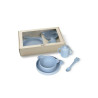 VAJILLA 4 PIEZAS SILICONA ZOE AZUL CELESTE TOUS REF.2002099603